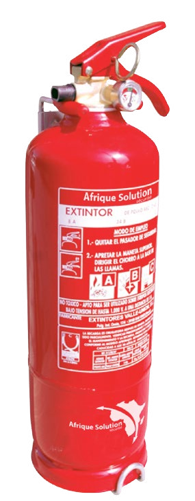 Extincteur poudre ABC format standard Afrique Solution