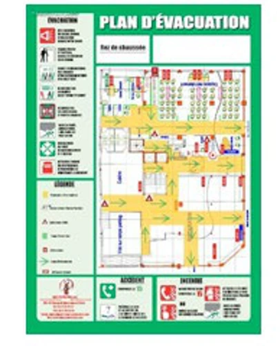 Plan d’évacuation